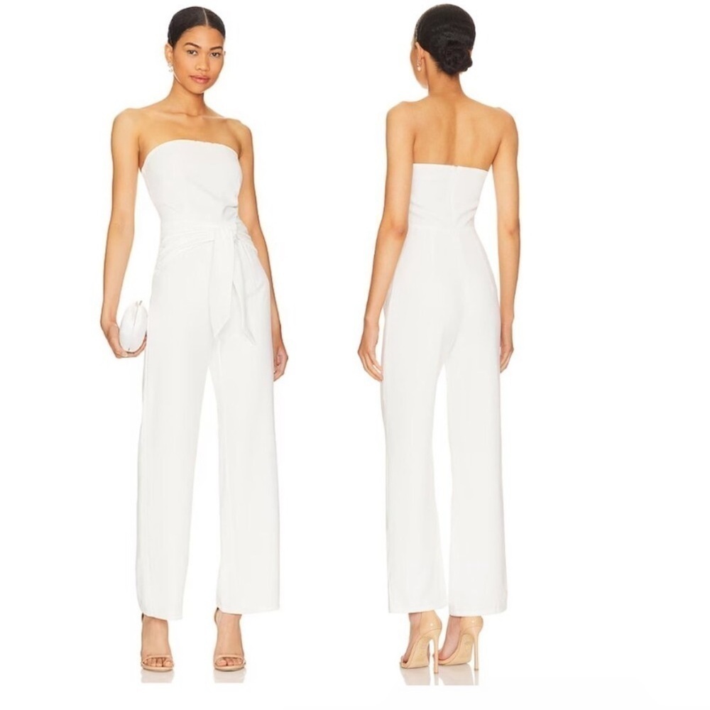 superdown jordan tie waist jumpsuit